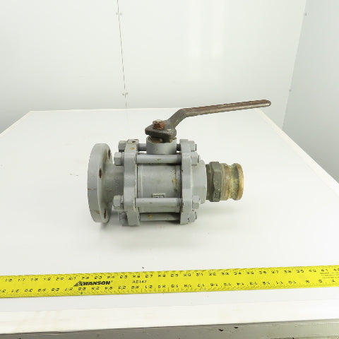PBM SPD-19-3 3" Flanged x 3" NPT Manual Ball Valve