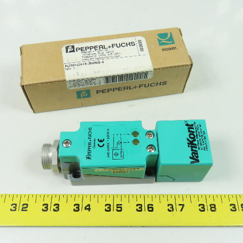 Pepperl+Fuchs NJ30+U4+E-BHMS 4 Inductive Proximity Sensor U=10-60VDC J=200mA