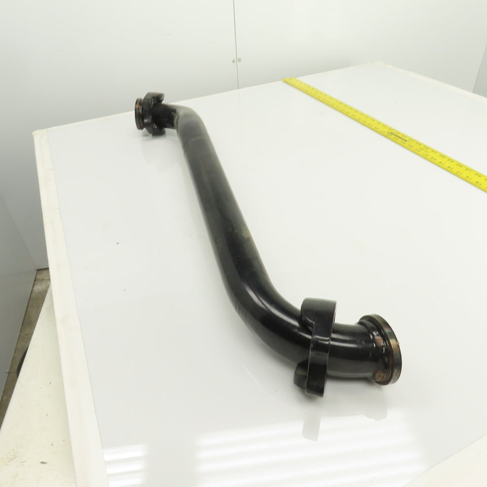 Quincy 147354 Flanged Tube Assembly From A QGV-100 Rotary Screw Air Compressor
