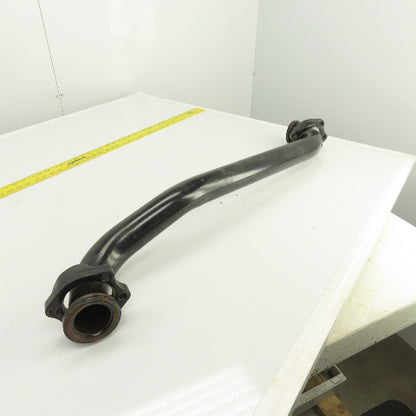 Quincy 147354 Flanged Tube Assembly From A QGV-100 Rotary Screw Air Compressor