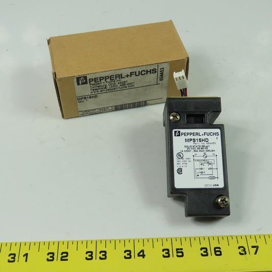 Pepperl+Fuchs MPS15HD Photoswitch Base 24VAC 50/60Hz 1A Cont. 30A Max