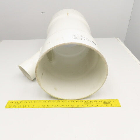 Spears 3775-664 12" x 4" Socket PVC Recusing Wye SCH 40