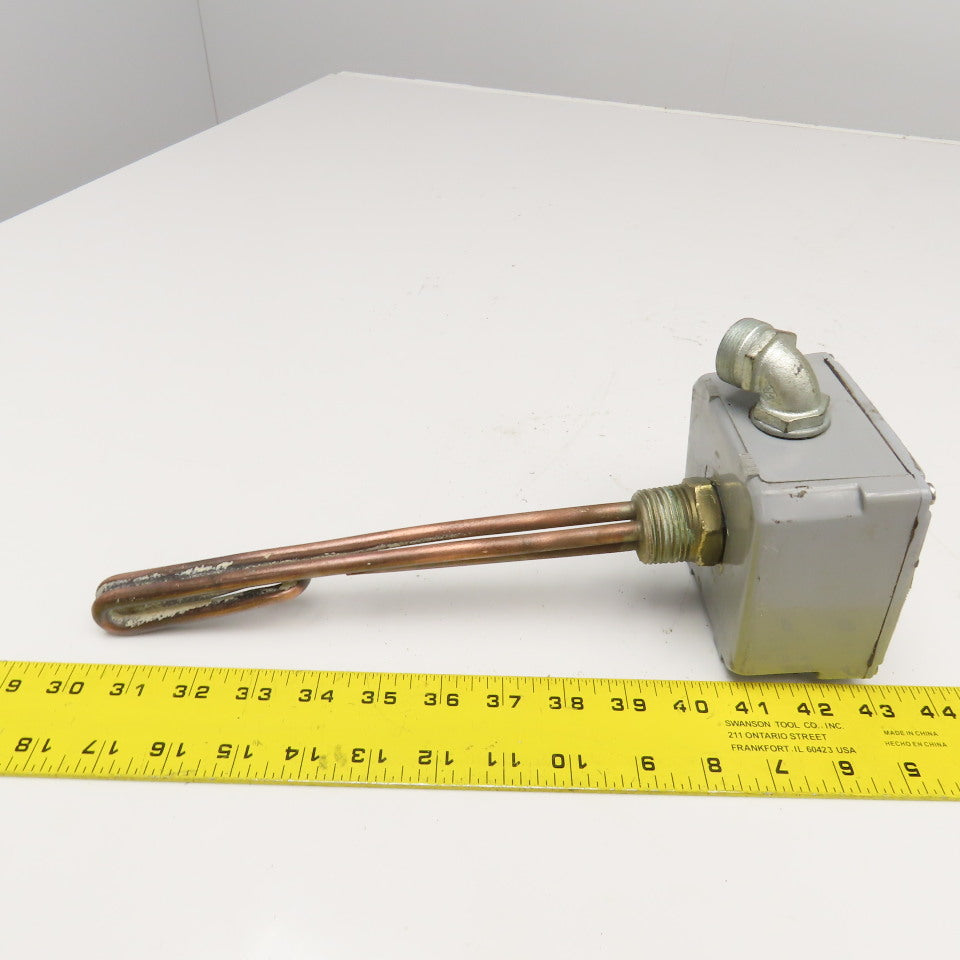 Tempco 60-180°F Low Temp Immersion Heater W/ Robert Shaw Thermometer 125/250V