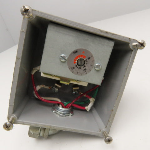 Tempco 60-180°F Low Temp Immersion Heater W/ Robert Shaw Thermometer 125/250V