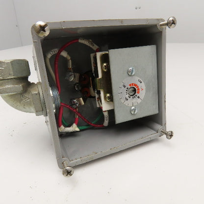 Tempco 60-180°F Low Temp Immersion Heater W/ Robert Shaw Thermometer 125/250V