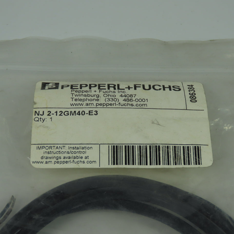 Pepperl+Fuchs NJ2-12GM40-E3 Proximity Sensor
