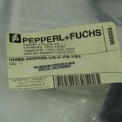 Pepperl+Fuchs NMB8-30GM85-US-C-FE-V93 Inductive Prox. Sensor 20-300VAC/300VDC