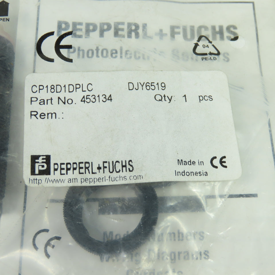 Pepperl+Fuchs CP18D1DPLC Photoelectric Sensor 10-30VDC 150mA