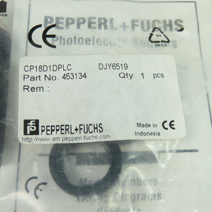 Pepperl+Fuchs CP18D1DPLC Photoelectric Sensor 10-30VDC 150mA