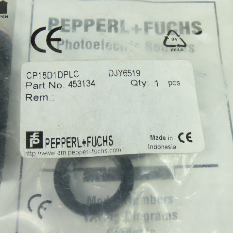 Pepperl+Fuchs CP18D1DPLC Photoelectric Sensor 10-30VDC 150mA