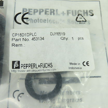 Pepperl+Fuchs CP18D1DPLC Photoelectric Sensor 10-30VDC 150mA