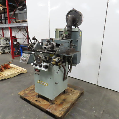 Giddings & Lewis HC ExactaMatic Drill Point Grinder 208/460V 3PH Mist Collector