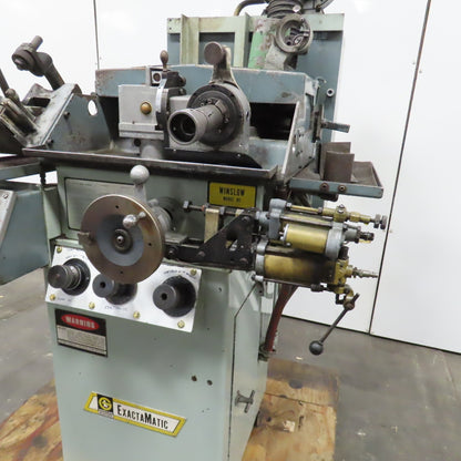 Giddings & Lewis HC ExactaMatic Drill Point Grinder 208/460V 3PH Mist Collector