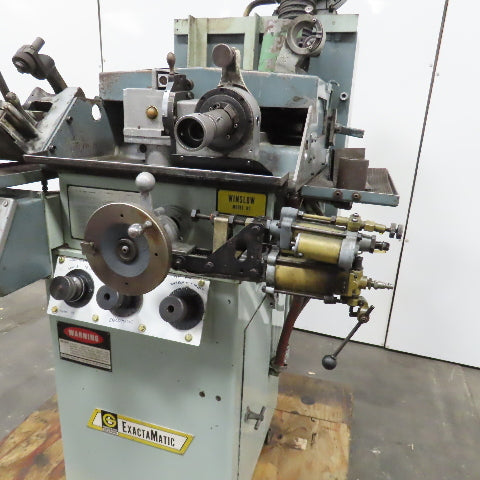 Giddings & Lewis HC ExactaMatic Drill Point Grinder 208/460V 3PH Mist Collector