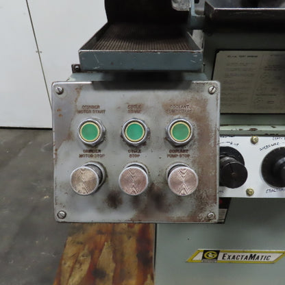 Giddings & Lewis HC ExactaMatic Drill Point Grinder 208/460V 3PH Mist Collector