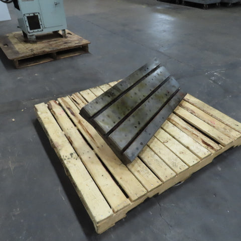 Yamazki Mazak T-Slot Set Up Work Holding Jig Machine Bed Table 35-1/2" x 16" W