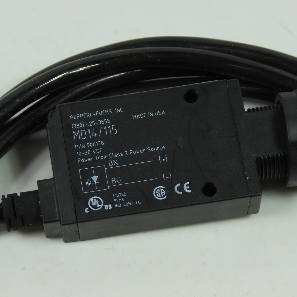 Pepperl+Fuchs MD14/115 Thru-beam Sensor Emitter 10-30VDC