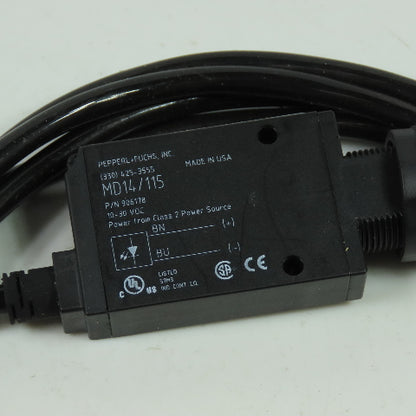 Pepperl+Fuchs MD14/115 Thru-beam Sensor Emitter 10-30VDC