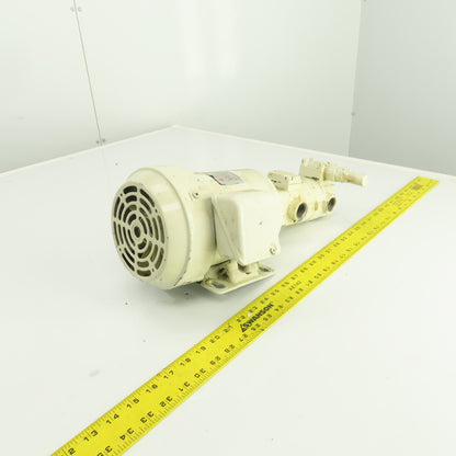 Nippon 212HBM FELQ-8T 0.75kW Trochoid Oil Pump & Motor 200/220V 3PH Tested