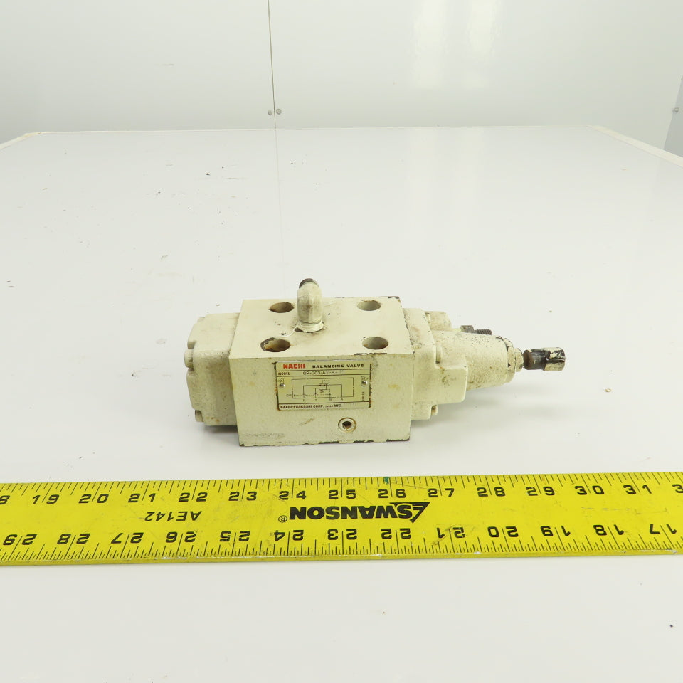 Nachi GR-G03-A2-B-20 Balancing Reducing-Relieving Valve