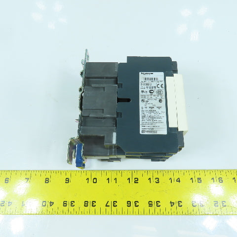 Schneider LC1D40 600V 40A Rail Mount Contactor 5-30HP 120V Coil