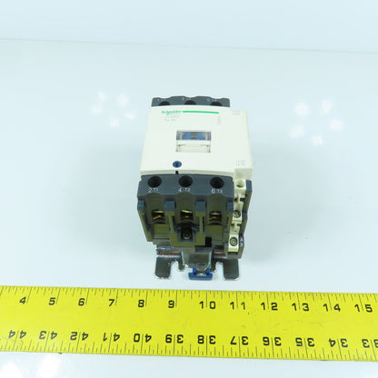 Schneider LC1D40 600V 40A Rail Mount Contactor 5-30HP 120V Coil