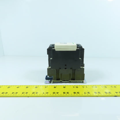 Schneider LC1D40 600V 40A Rail Mount Contactor 5-30HP 120V Coil