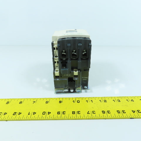 Schneider LC1D40 600V 40A Rail Mount Contactor 5-30HP 120V Coil