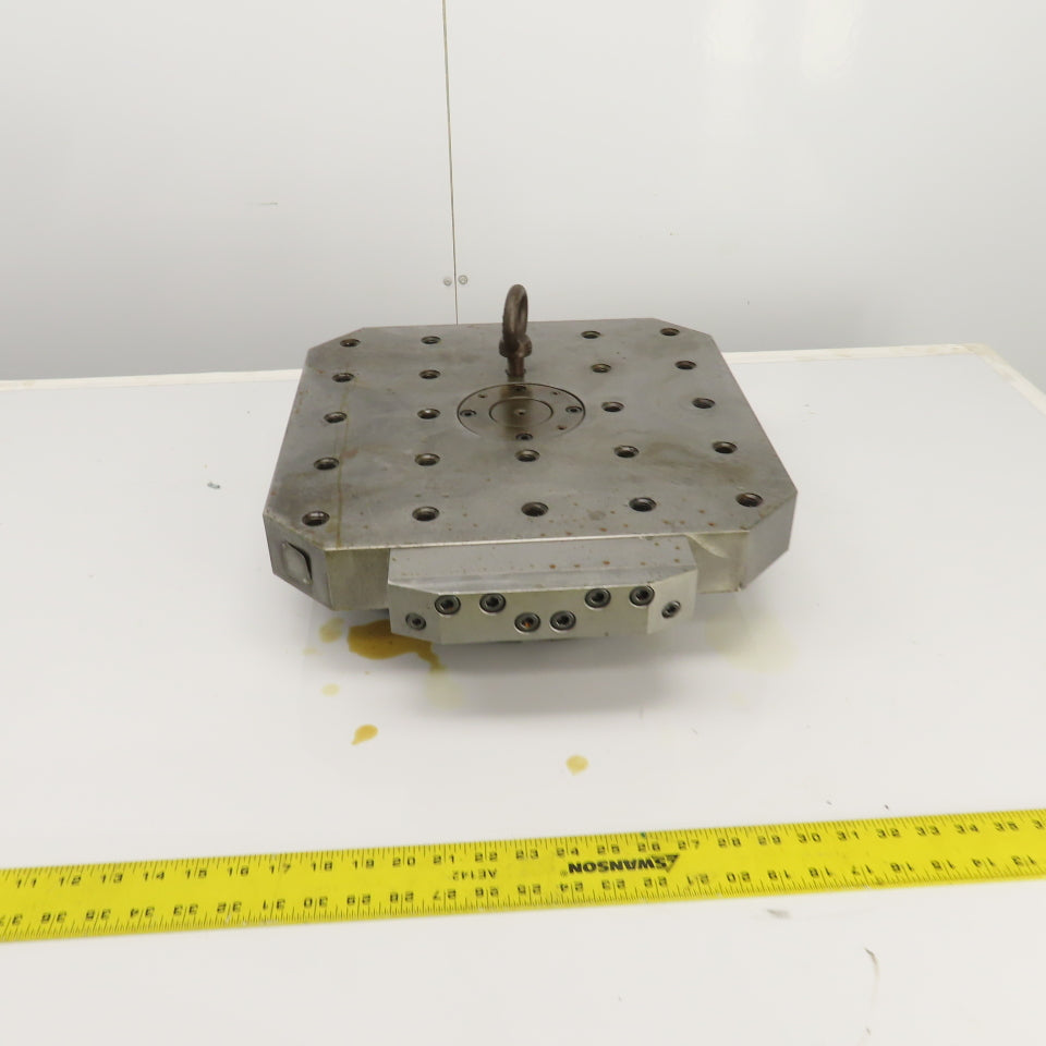 CNC Lathe Turning Center Work Holding Pallet Fixture 15-3/4" x 15-3/4"