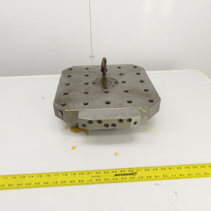 CNC Lathe Turning Center Work Holding Pallet Fixture 15-3/4" x 15-3/4"