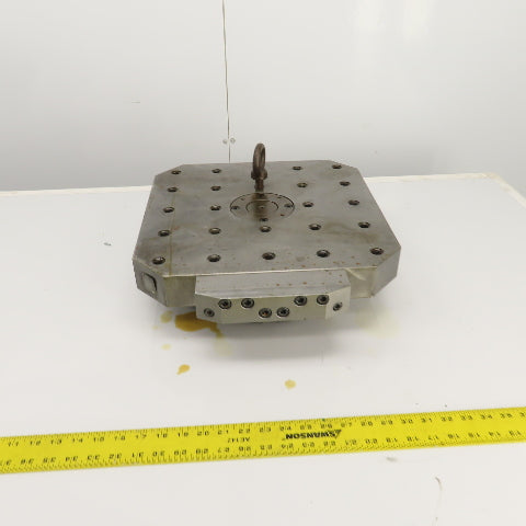 CNC Lathe Turning Center Work Holding Pallet Fixture 15-3/4" x 15-3/4"