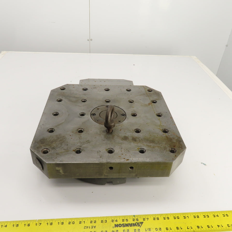 CNC Lathe Turning Center Work Holding Pallet Fixture 15-3/4" x 15-3/4"