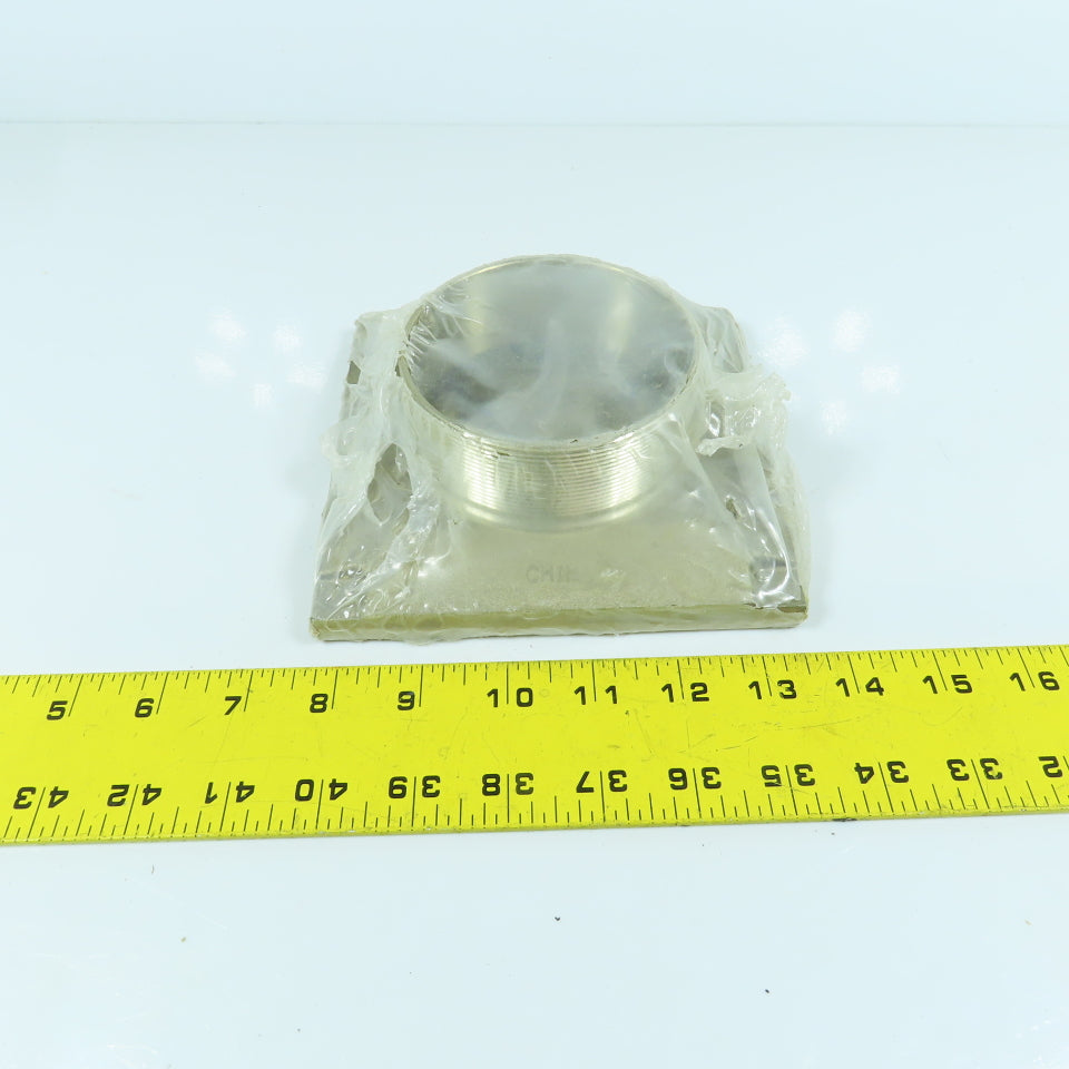 Josam 6S Nikaloy Strainer 6" x 6" Square Top Bronze Finish