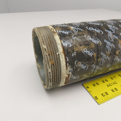 4" NPT Sch. 40 Galvanized Pipe Nipple 34" OAL