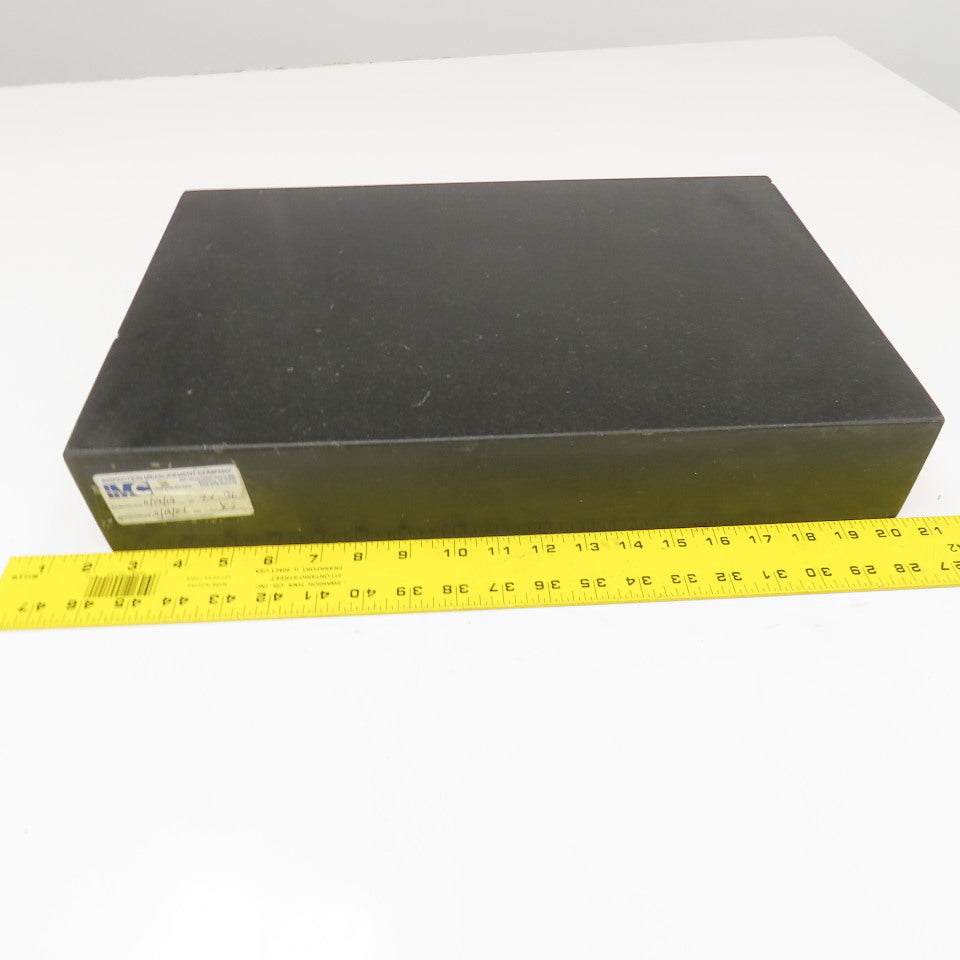 18" x 12" x 3" Thick Black Granite Layout Measurement Surface Plate