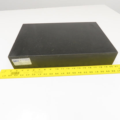 18" x 12" x 3" Thick Black Granite Layout Measurement Surface Plate