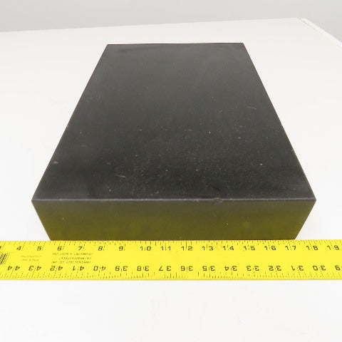 18" x 12" x 3" Thick Black Granite Layout Measurement Surface Plate