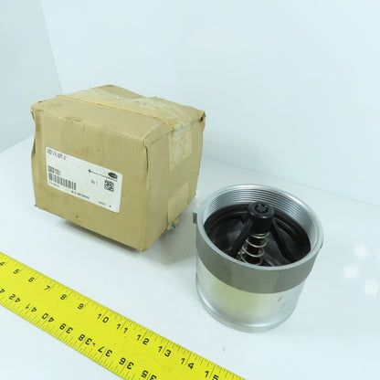 Franklin 30021001 4" Anodized Aluminum Vapor Check Valve Adapter