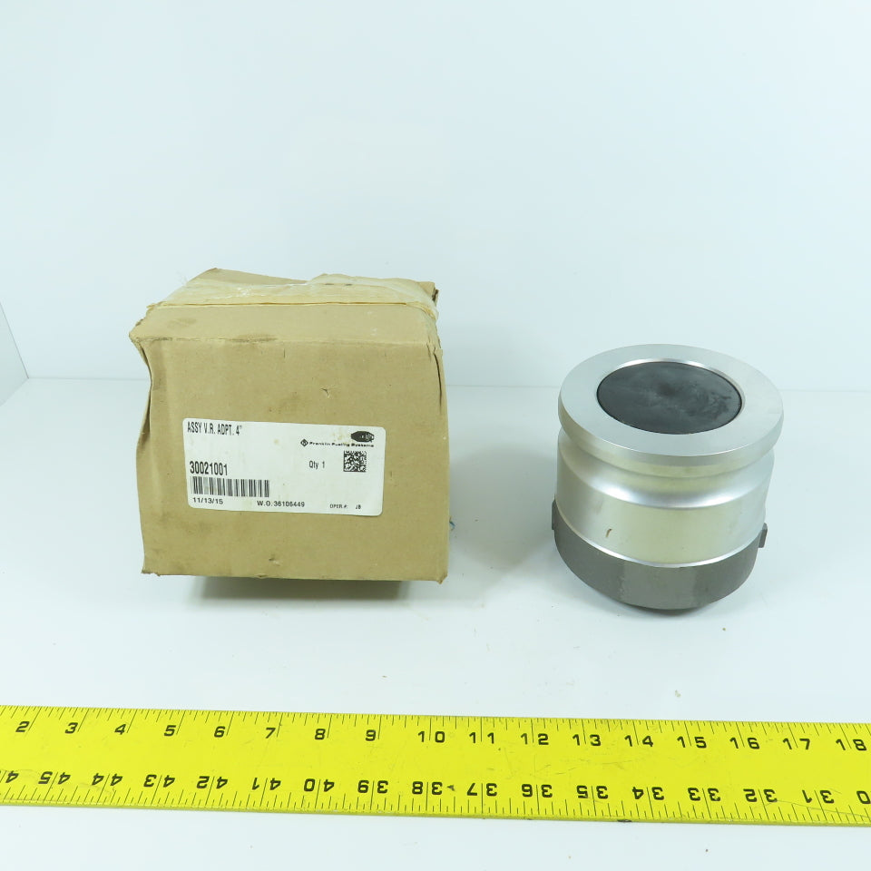 Franklin 30021001 4" Anodized Aluminum Vapor Check Valve Adapter