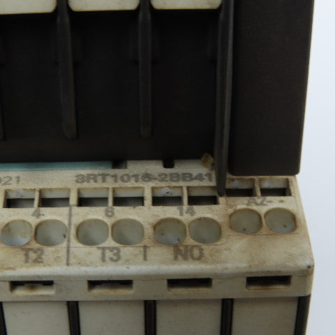 Siemens 3RT1016-2BB41 600VAC 20A Contactor Relay W/ Aux. 3RH1911-2HA12 24V Coil