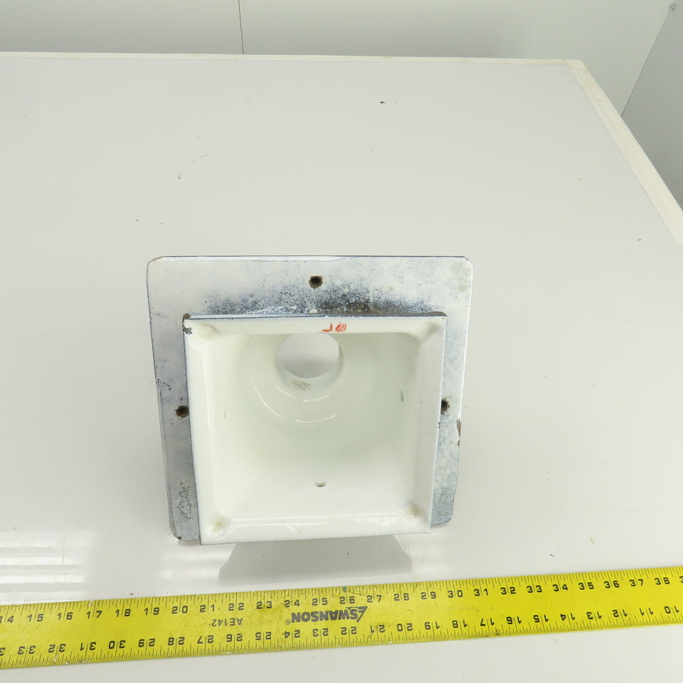 Josam 49303-Z 8" Square Cast Iron Floor Sink 3" No Hub Outlet