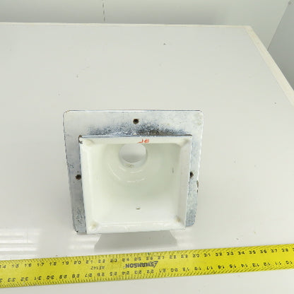 Josam 49303-Z 8" Square Cast Iron Floor Sink 3" No Hub Outlet