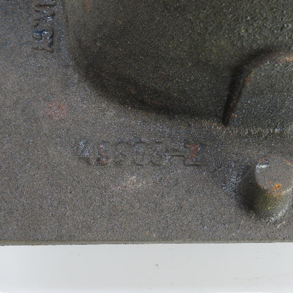 Josam 49303-Z 8" Square Cast Iron Floor Sink 3" No Hub Outlet