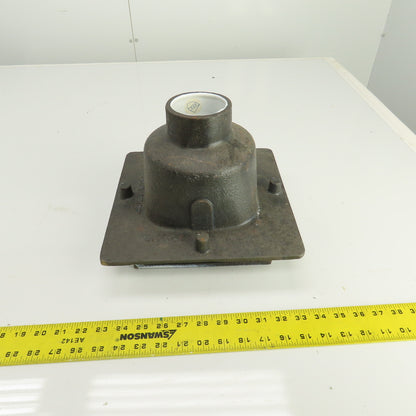Josam 49303-Z 8" Square Cast Iron Floor Sink 3" No Hub Outlet