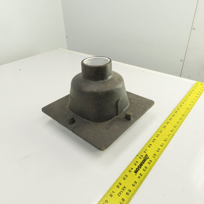 Josam 49303-Z 8" Square Cast Iron Floor Sink 3" No Hub Outlet