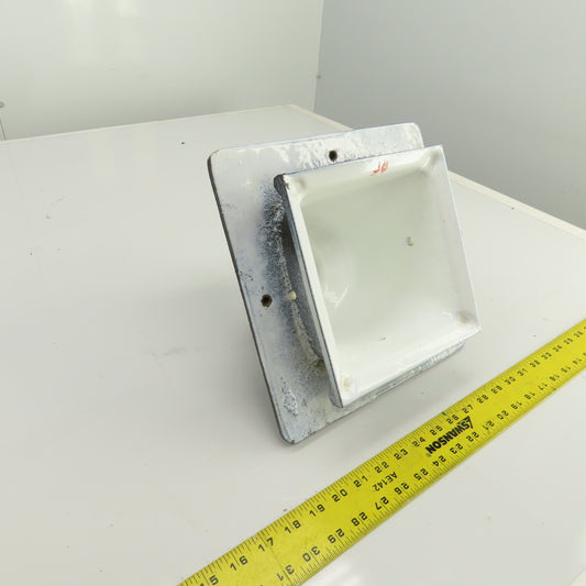 Josam 49303-Z 8" Square Cast Iron Floor Sink 3" No Hub Outlet