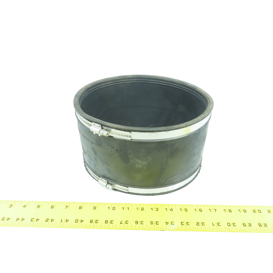 Mission Rubber MR56-88 8" Rubber Sewer Coupling For Cast Iron & Plastic