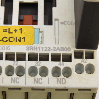 Siemens 3RH1122-2AB00 600VAC 10A Contactor Relay 24V Coil