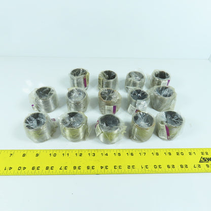 1-1/2" x Close Black Steel Pipe Nipple Lot Of 14