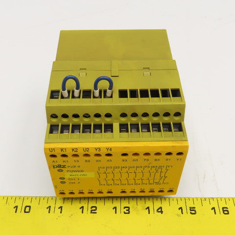 Pilz 774150 PZE 9 2 Channel Safety Relay 24VDC 8N/O 1N/C Contacts